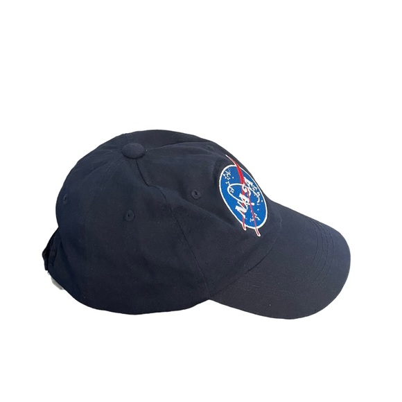 NASA Youth Kids Unisex Fabric Adjustable Strap Baseball Cap - Picture 3 of 7